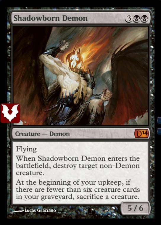 Shadowborn Demon in Duels of the Planeswalkers 2014
