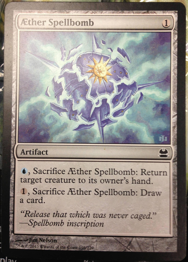 Aether Spellbomb in Modern Masters