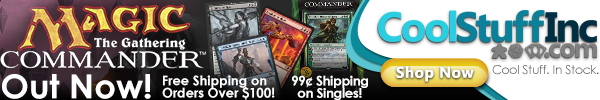 Order Commander 2014 decks and singles at CoolStuffInc.com today!