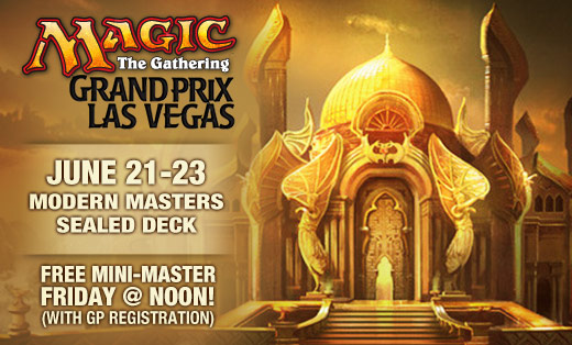 Preregister for Grand Prix Vegas featuring Modern Masters Sealed today!